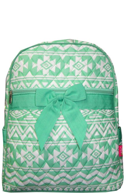 Quilted Backpack-AMI2828/MINT